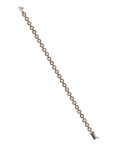 Molu Kahve Pırlantalı Kaşıkçı Su Bilezik