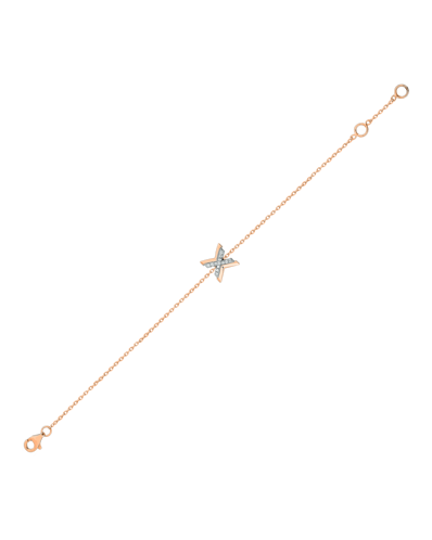 X by Molu IconX Pırlantalı Zincir Bilezik 