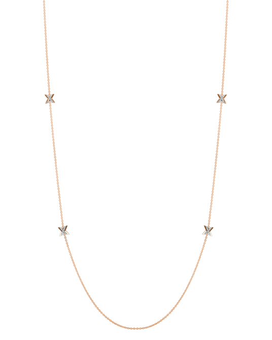 X by Molu IconX Pırlantalı Zincir 