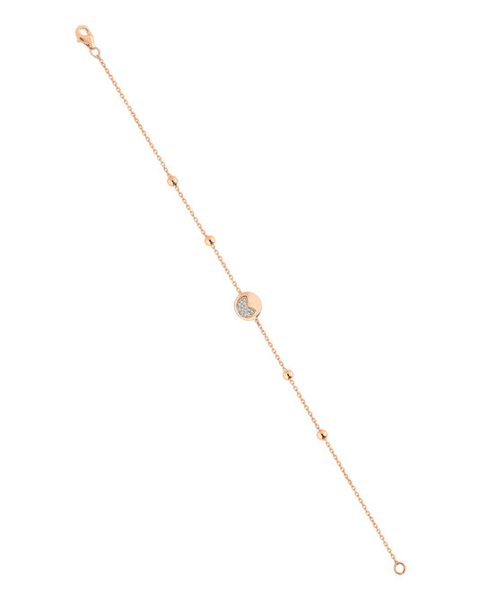 X by Molu Tulips Pırlantalı Zincir Bilezik 