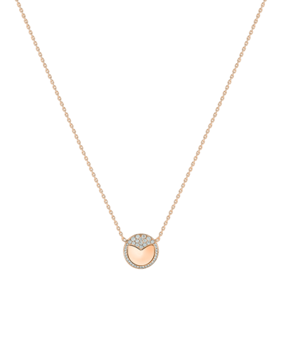 X by Molu Tulips Pırlantalı Büyük Boy Kolye 