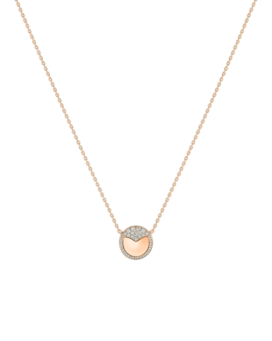 X by Molu Tulips Pırlantalı Büyük Boy Kolye 