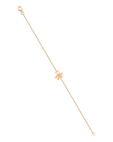 X by Molu Oxalis Pırlantalı Zincir Bilezik 