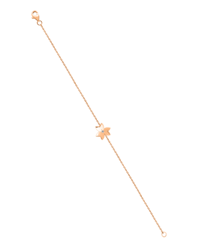 X by Molu Oxalis Pırlantalı Zincir Bilezik 