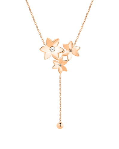 X by Molu Oxalis Pırlantalı 3'lü Zincir Kolye 