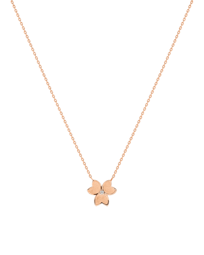 X by Molu Trifoglio Pırlantalı Kolye 