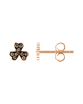 Picture of Molu Brown Diamond Lucky Clover Earrings