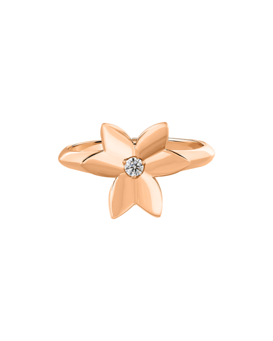 X by Molu Oxalis Pırlantalı Yüzük 