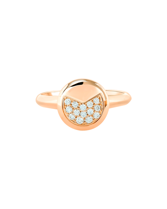 X by Molu Tulips Pırlantalı Büyük Boy Yüzük	