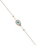 Picture of Molu Diamond Drop Evil Eye Bracelet