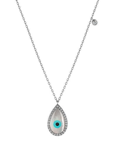 Picture of Molu Pırlantalı Damla Gözlü Kolye