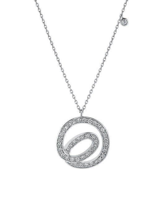 Picture of Molu Pırlantalı Helezon Kolye