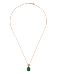 Picture of Tropica Colors Pırlantalı Malahitli Kolye
