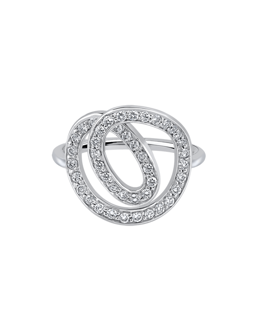 Picture of Molu Diamond Spiral Ring