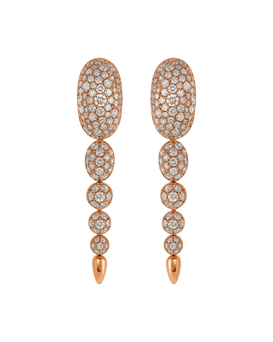 Tropica Pırlantalı Sallantılı Küpe