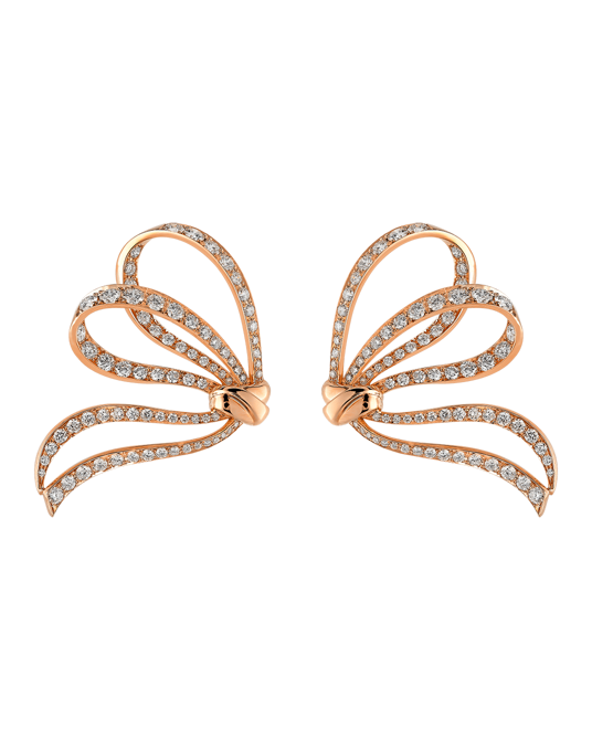 Today's Princess Pırlantalı Kurdele Küpe