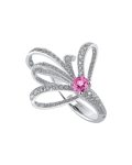Picture of Today's Princess Pırlantalı Pembe Safirli Yüzük