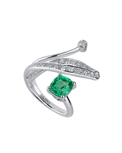 Picture of Today's Princess Pırlantalı Zümrütlü Yüzük