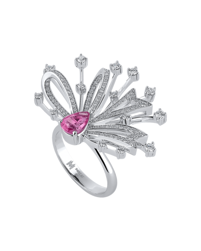 Picture of Today's Princess Pırlantalı Pembe Safirli Yüzük