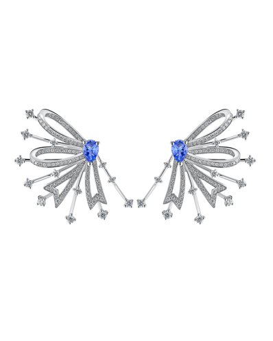 Picture of Today's Princess Pırlantalı Tanzanitli Küpe