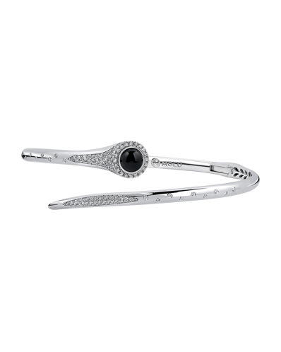 Picture of Tropica Pırlantalı Oniksli İnce Kelepçe Bilezik