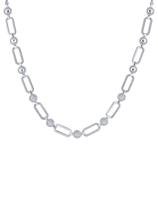 Tropica Chain Pırlantalı Kolye