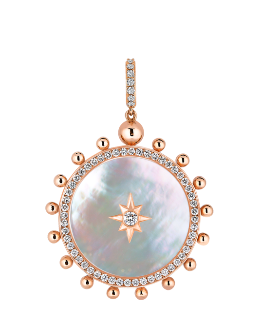 Wish Me Molu Pırlantalı Büyük Charm