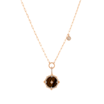 Wish Me Molu Pırlantalı Kaplan Gözlü Büyük Charm