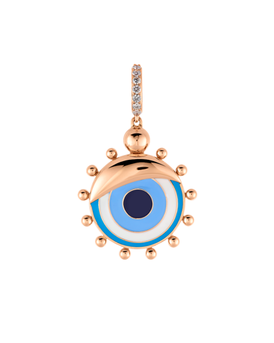 Wish Me Molu Pırlantalı Gözlü Charm