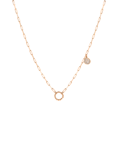 Wish Me Molu Pırlantalı İnce Zincir Kolye