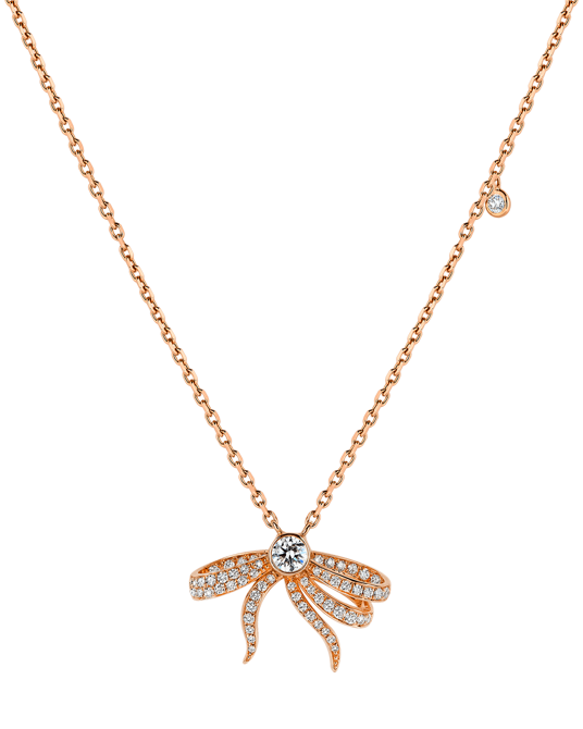 Today's Princess Pırlantalı Kurdele Kolye