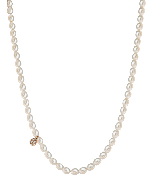 Wish Me Molu Pırlantalı İnci Kolye