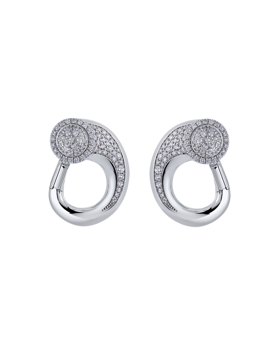 Tropica Pırlantalı Küpe