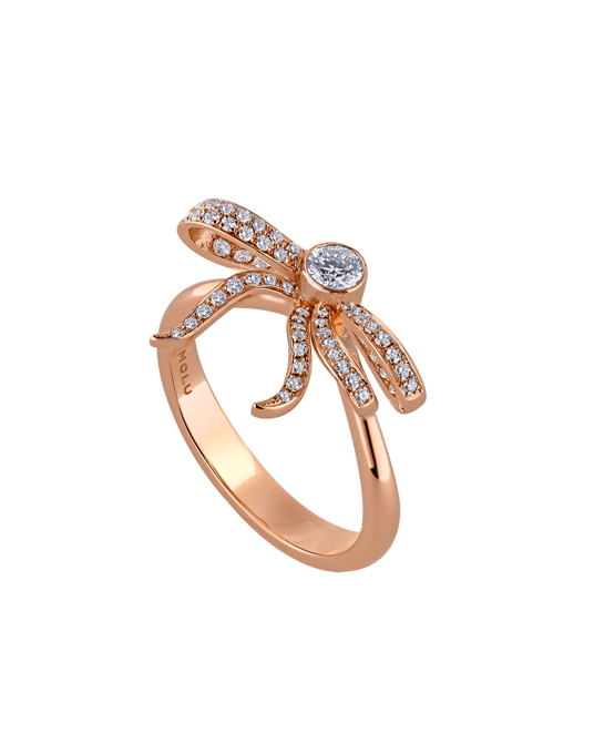 Today's Princess Pırlantalı Kurdele Yüzük