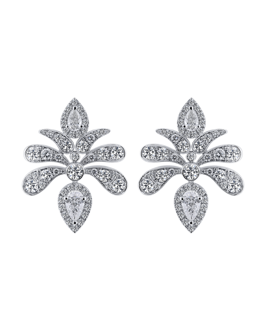 Lily Damla Pırlantalı Küpe