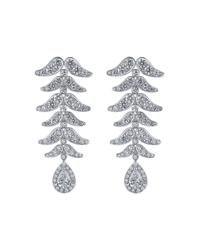 Lily Damla Pırlantalı Sallantılı Küpe