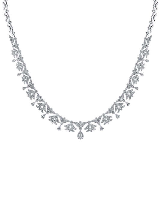 Lily Damla Pırlantalı Kolye