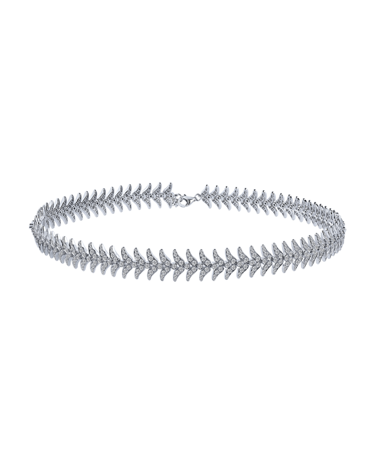 Lily Pırlantalı Kolye