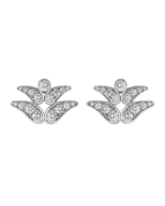 Lily Pırlantalı Küpe