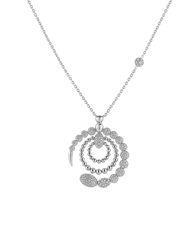 Tropica Pırlantalı Büyük Kolye