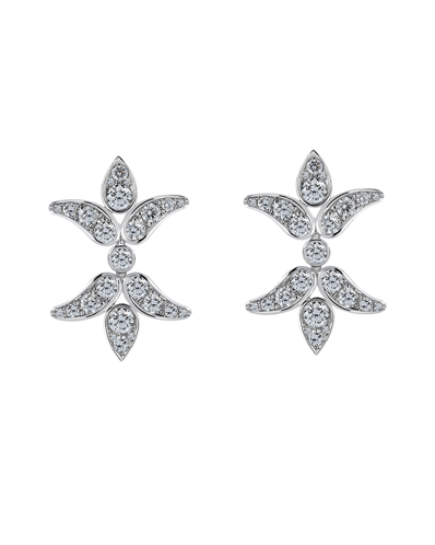 Lily Pırlantalı Küpe