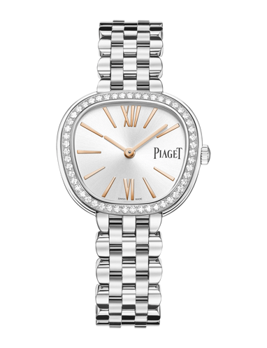Piaget Sixtie Steel Diamond Watch G0A50300