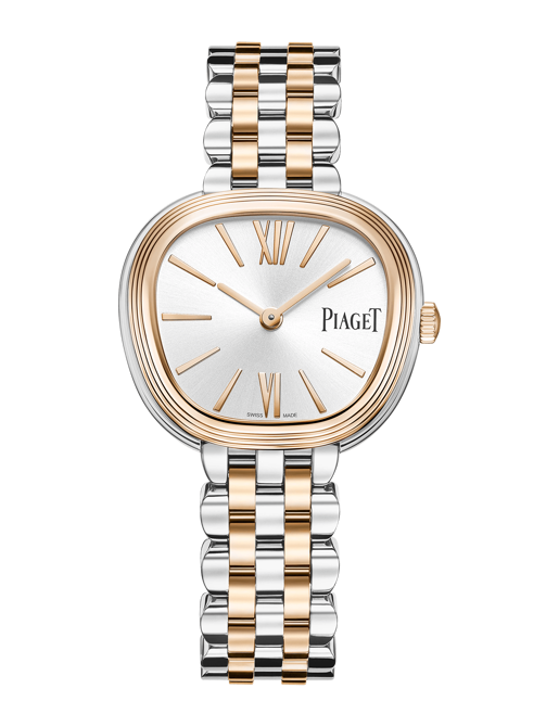 Piaget Sixtie Steel Rose Gold Watch G0A50301