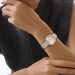 Piaget Sixtie Steel Diamond Watch G0A50300