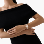 Piaget Sixtie Steel Rose Gold Watch G0A50301