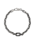 Molu Legend Siyah Pırlantalı Zincir Bilezik