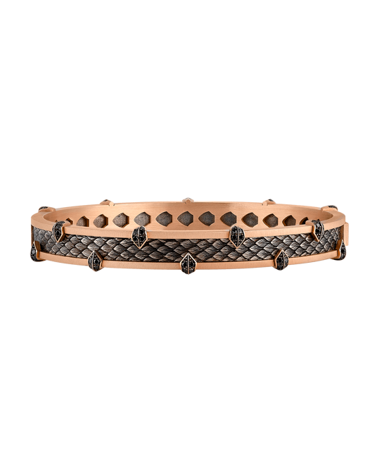 Legend  Tüy Desenli Altın Bilezik