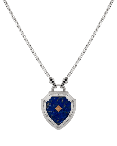 Legend Siyah Pırlantalı Lapis Lazuli Kolye