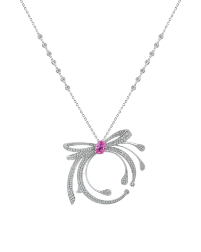 Today's Princess Pırlantalı Pembe Safirli Kolye