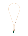 Tropica Colors Pırlantalı Malahitli Kolye